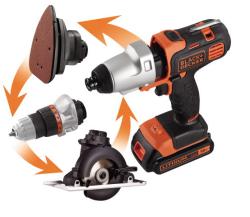 BLACK+DECKER EVO183P1 Type 1 (JP) MULTITOOL onderdelen en accessoires