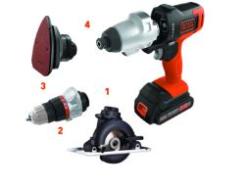 BLACK+DECKER EVO185 Type 1 (TW) MULTITOOL onderdelen en accessoires