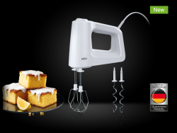 Braun 4644-HM3000WH 0X22211032 MultiMix 3 Hand mixer HM 3000 onderdelen en accessoires