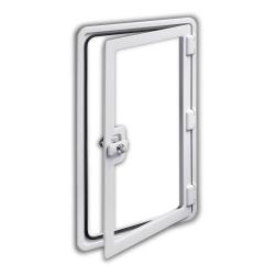 Dometic LockerDoors 9104100197 SK 4 Serviceklappe ZB Art.1121 375 x 305 mm Fiat Bianco onderdelen en accessoires