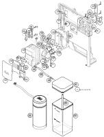 Melitta F630 - Outlet & milk tank onderdelen en accessoires